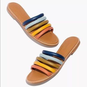 Madewell The Addie Sandals Rainbow Size 9.5